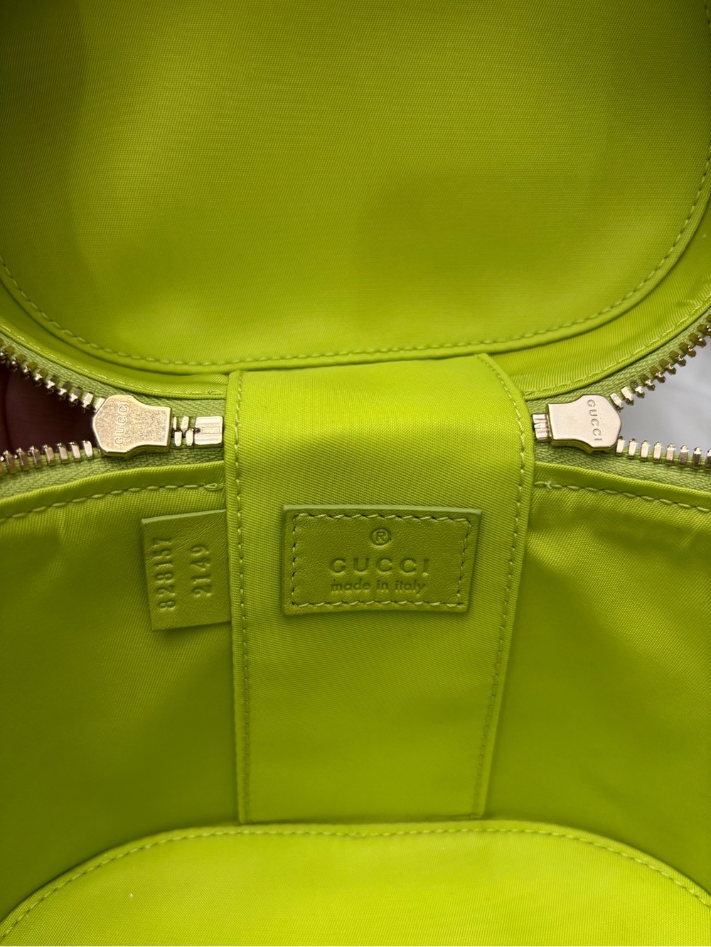 Authentic BRAND NEW! Gucci Mini Vanity Bag with Bamboo Handle - Picture 12 of 15